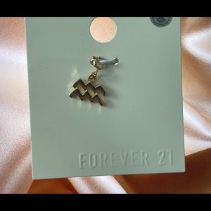 Aquarius symbol charm